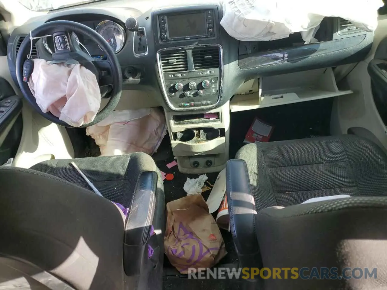8 Photograph of a damaged car 2C4RDGBGXLR221811 DODGE CARAVAN 2020