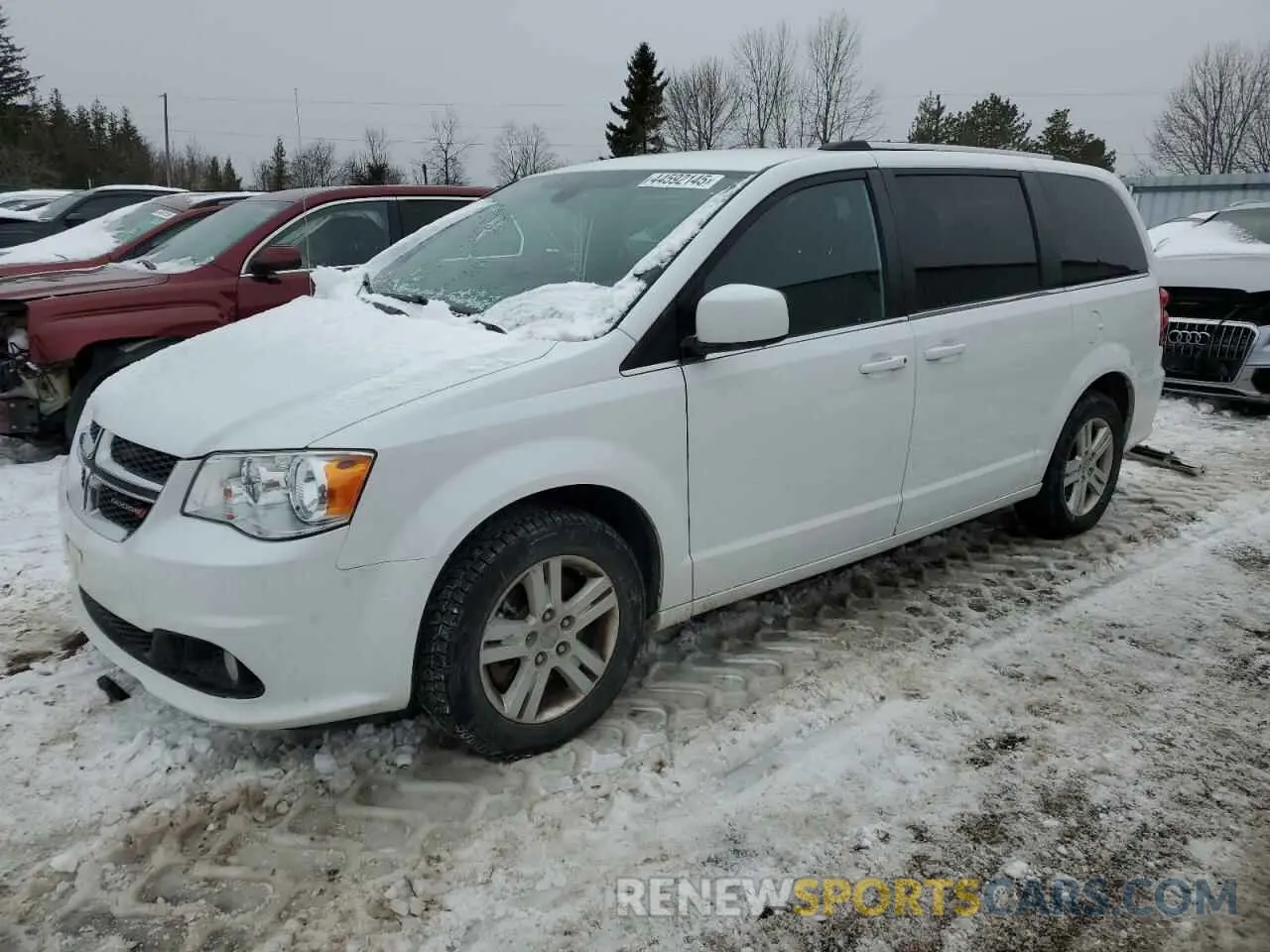 1 Photograph of a damaged car 2C4RDGCG0LR214526 DODGE CARAVAN 2020