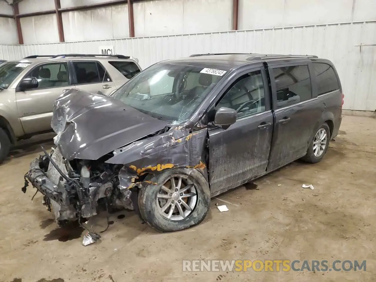 1 Photograph of a damaged car 2C4RDGCG3LR201530 DODGE CARAVAN 2020