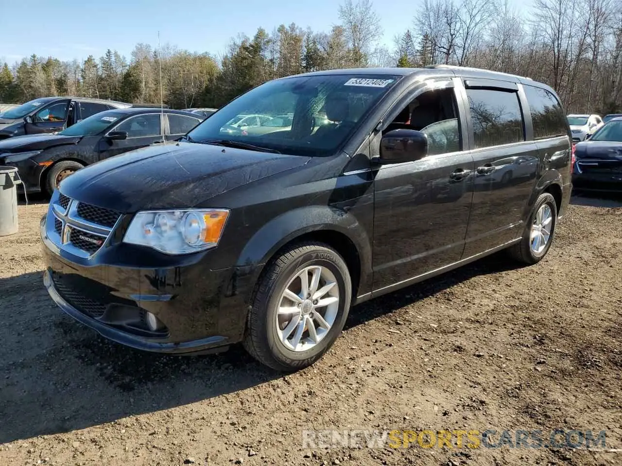1 Photograph of a damaged car 2C4RDGCG3LR244863 DODGE CARAVAN 2020