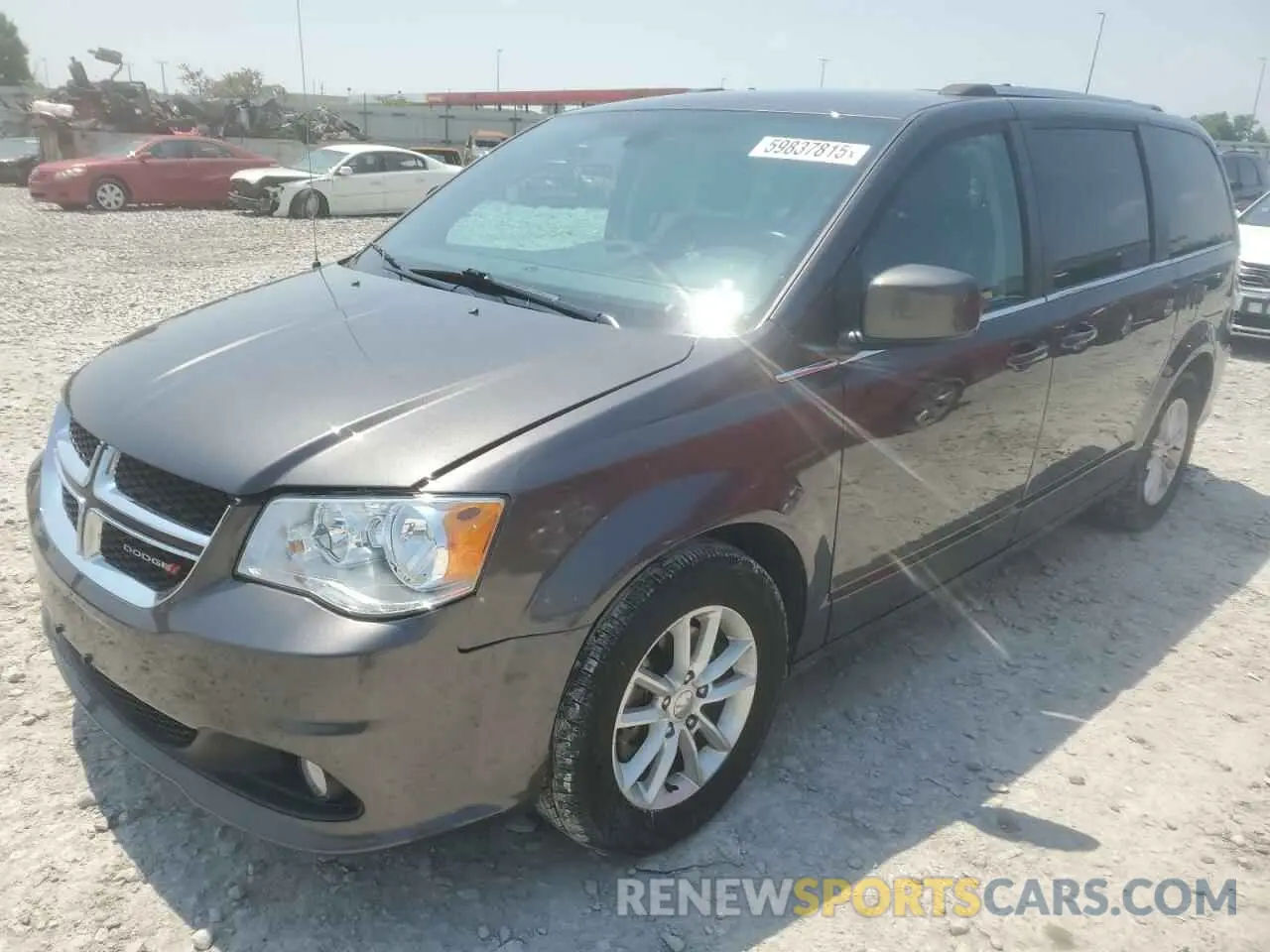 1 Photograph of a damaged car 2C4RDGCG4LR152788 DODGE CARAVAN 2020