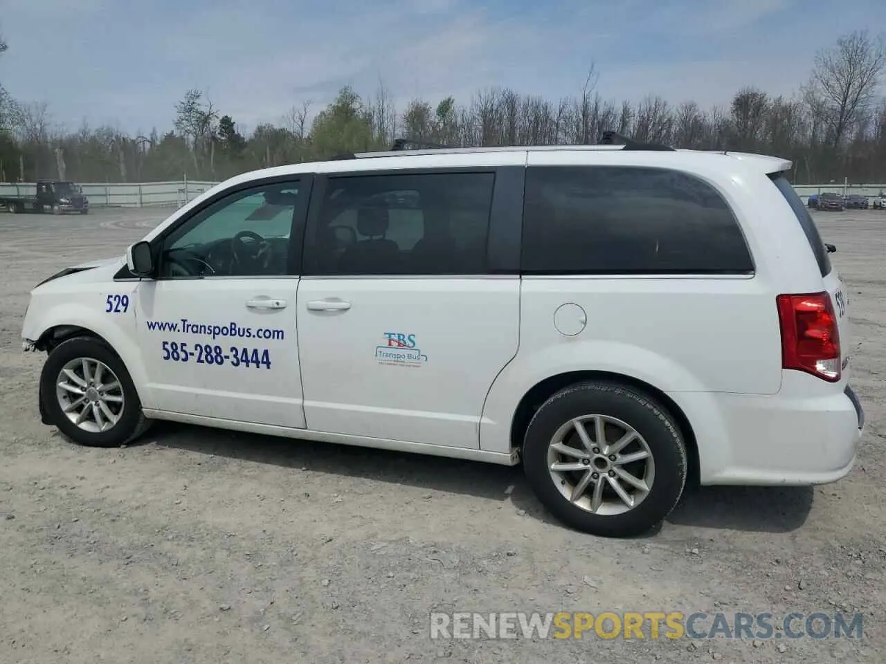 2 Photograph of a damaged car 2C4RDGCG5LR207622 DODGE CARAVAN 2020