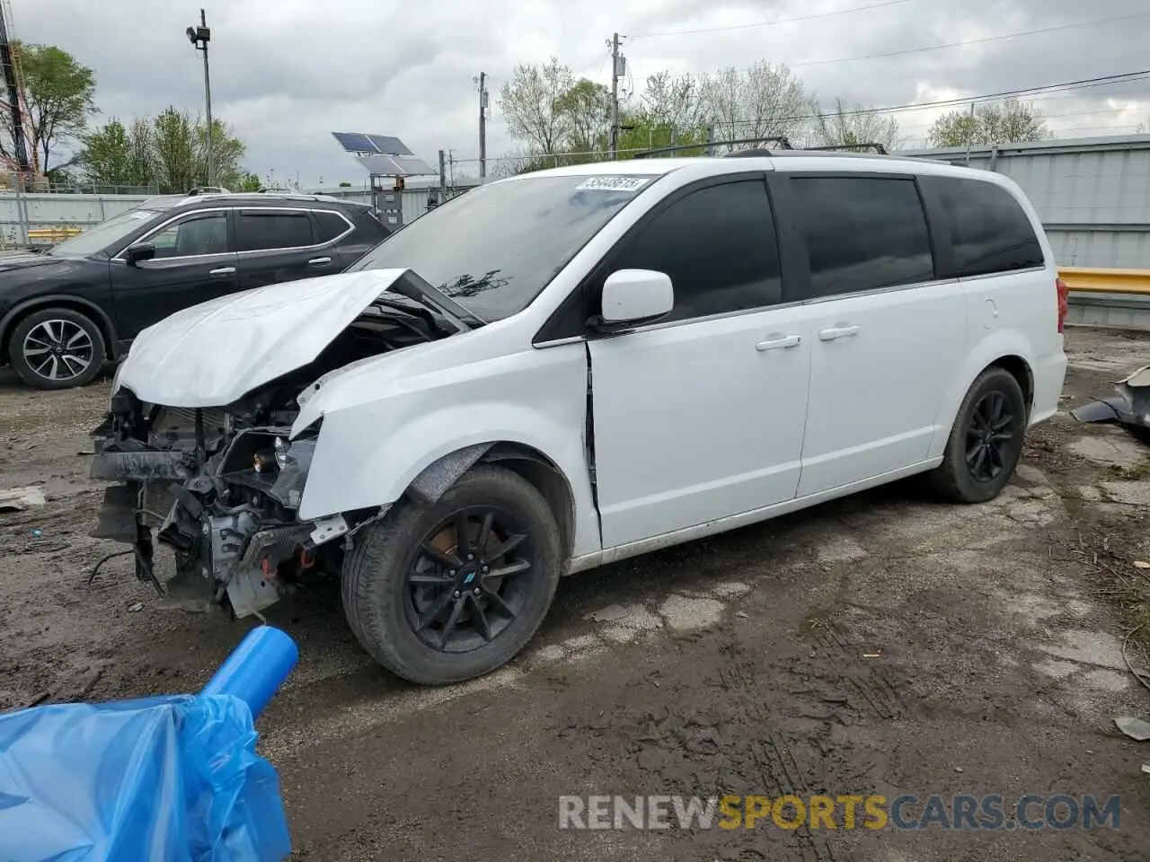 1 Photograph of a damaged car 2C4RDGCG5LR253161 DODGE CARAVAN 2020