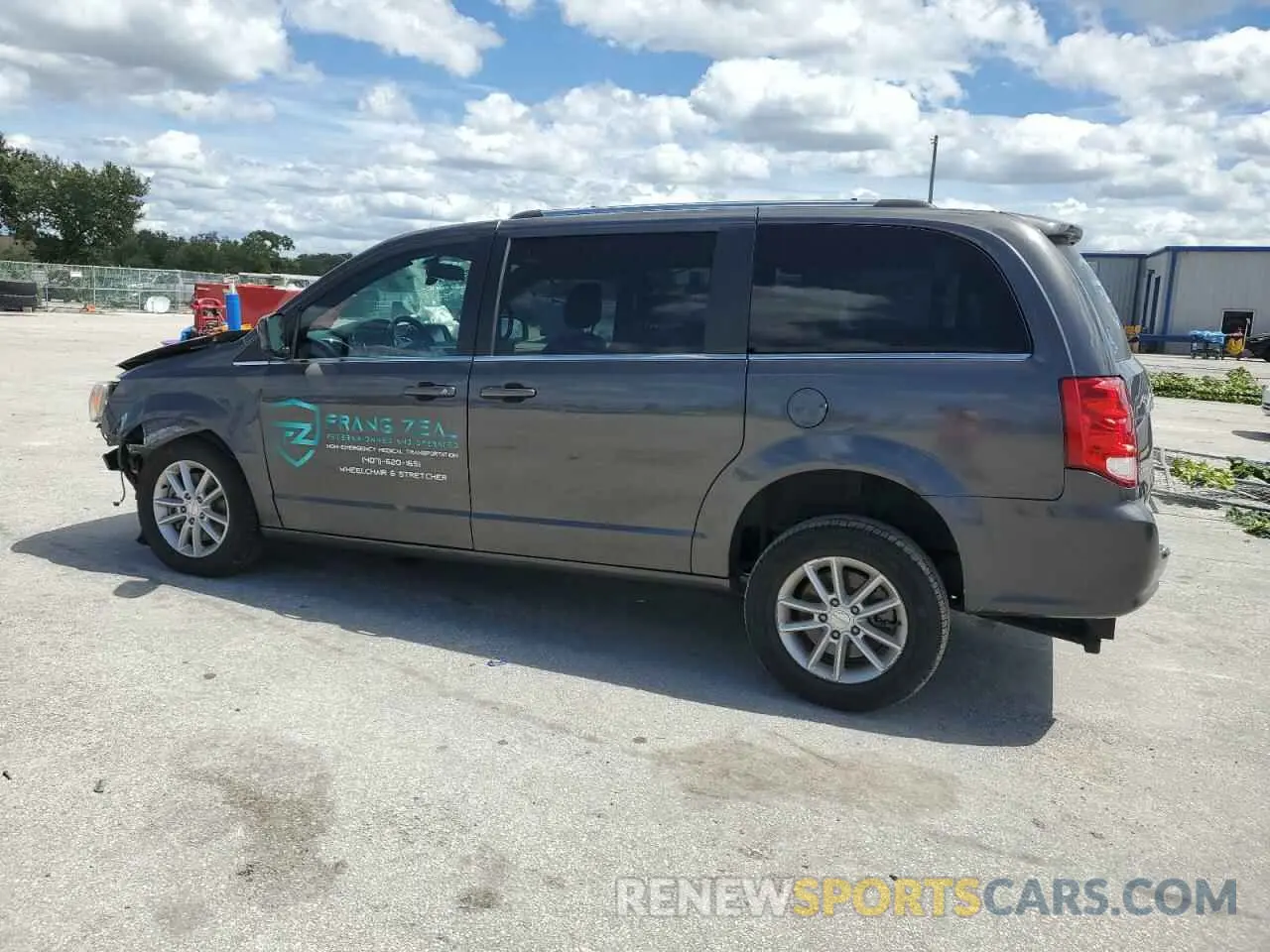 2 Photograph of a damaged car 2C4RDGCG6LR228351 DODGE CARAVAN 2020