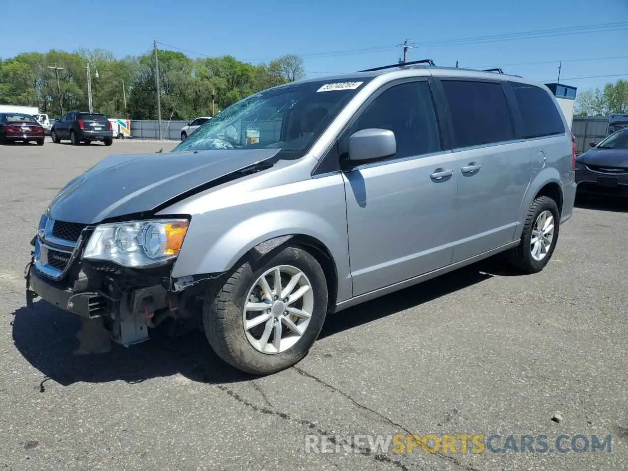 1 Photograph of a damaged car 2C4RDGCG7LR179435 DODGE CARAVAN 2020