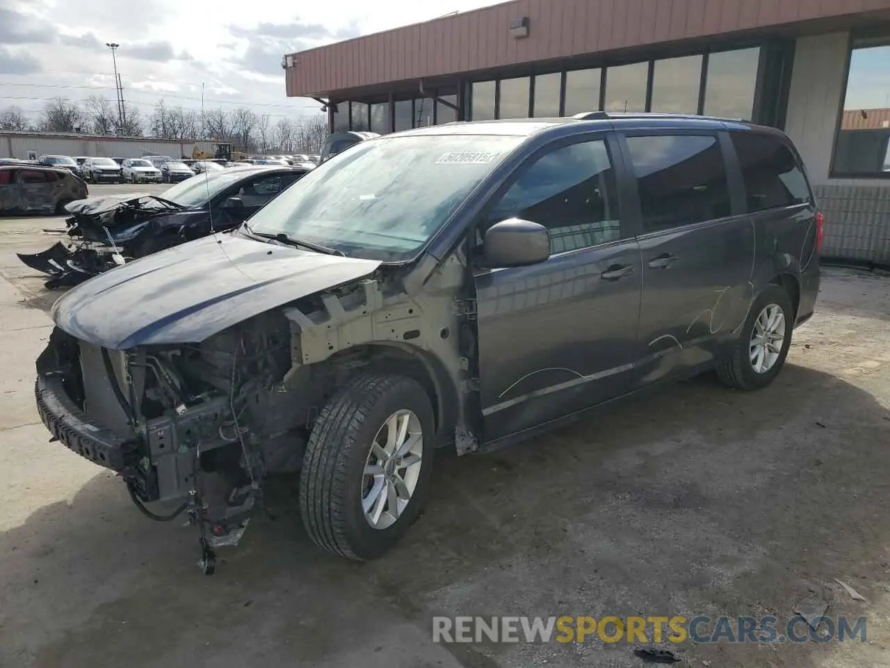 1 Photograph of a damaged car 2C4RDGCG7LR200722 DODGE CARAVAN 2020