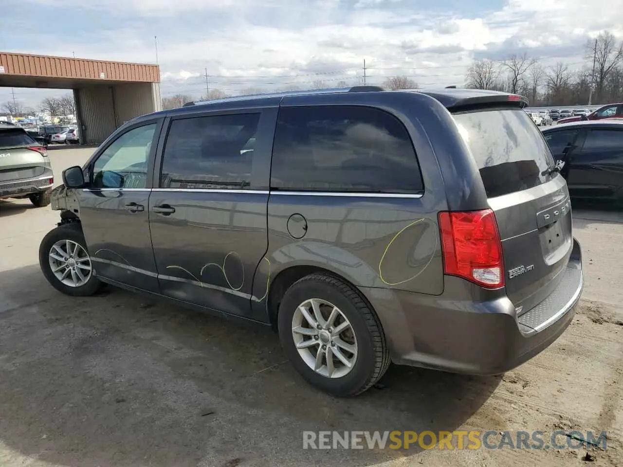 2 Photograph of a damaged car 2C4RDGCG7LR200722 DODGE CARAVAN 2020