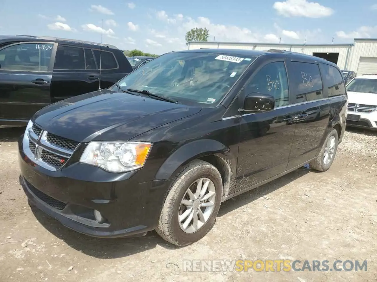 1 Photograph of a damaged car 2C4RDGCG9LR253745 DODGE CARAVAN 2020