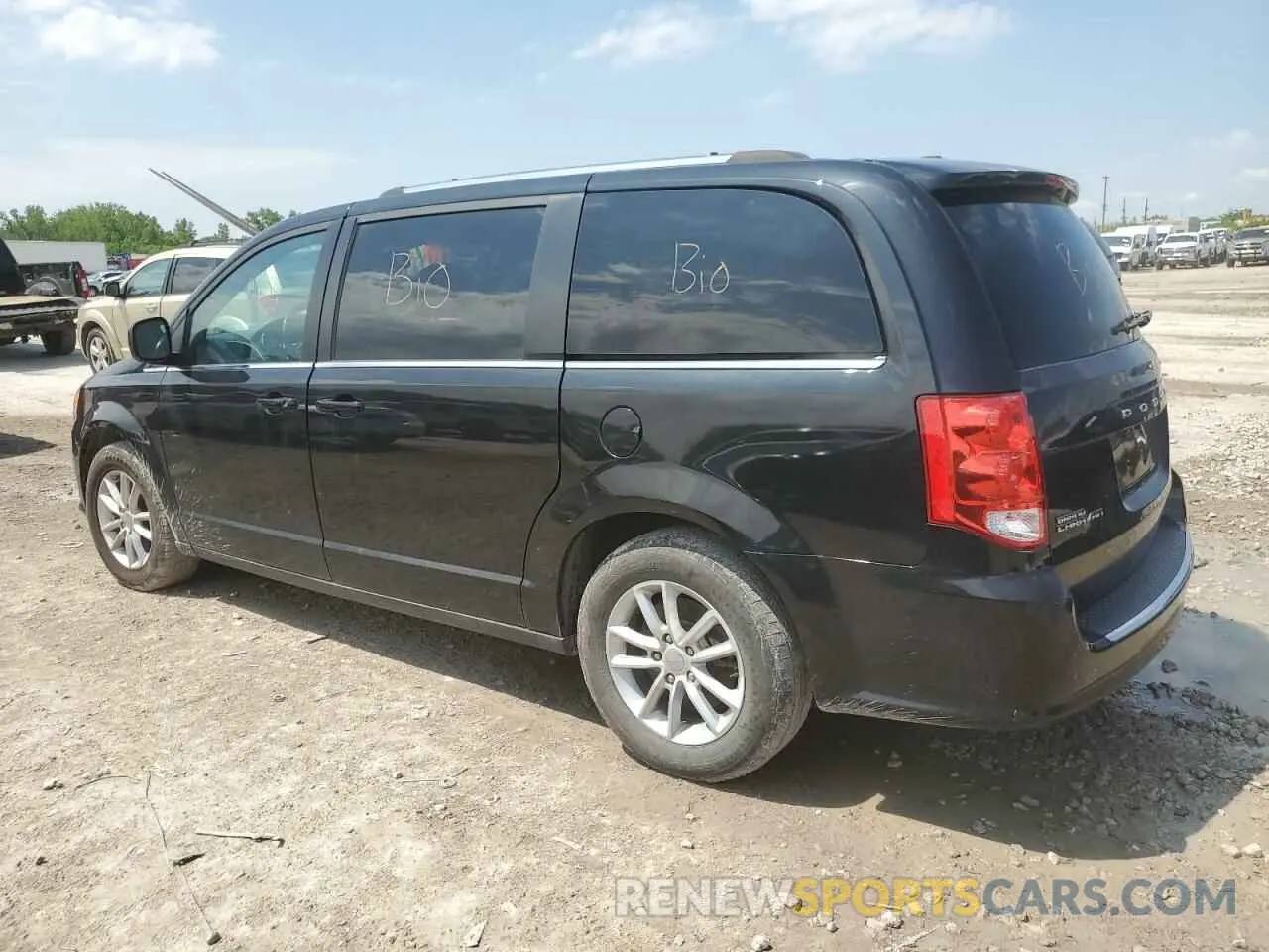 2 Photograph of a damaged car 2C4RDGCG9LR253745 DODGE CARAVAN 2020