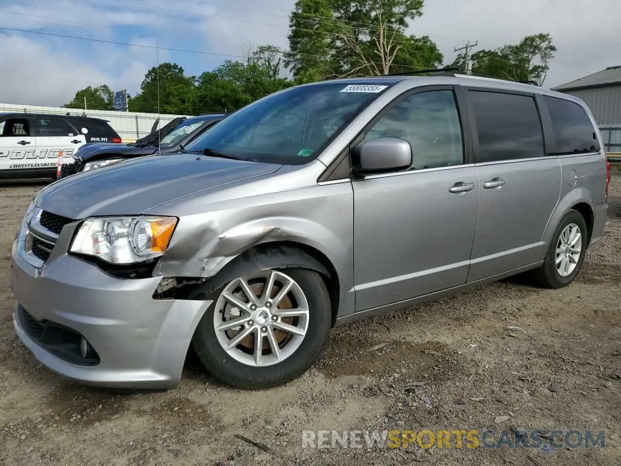 1 Photograph of a damaged car 2C4RDGCGXLR174892 DODGE CARAVAN 2020