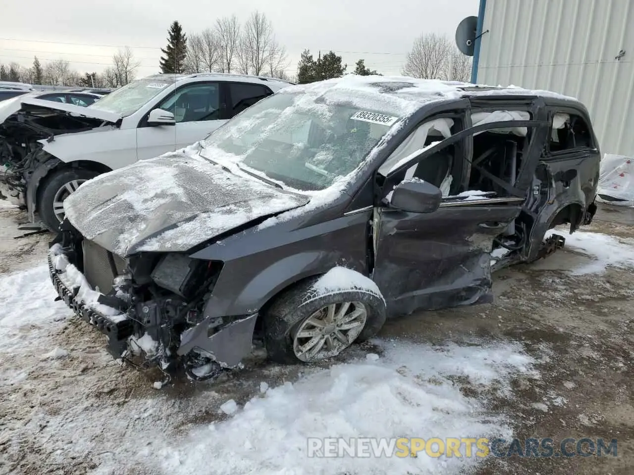 1 Photograph of a damaged car 2C4RDGCGXLR214436 DODGE CARAVAN 2020