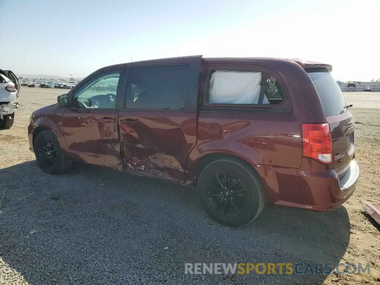 2 Photograph of a damaged car 2C4RDGEG2LR179050 DODGE CARAVAN 2020