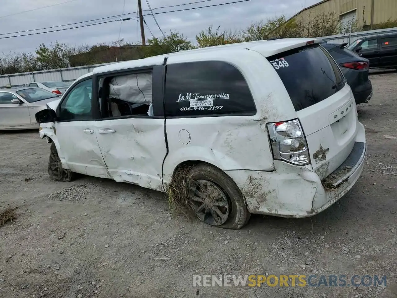 2 Photograph of a damaged car 2C4RDGEG4LR178515 DODGE CARAVAN 2020