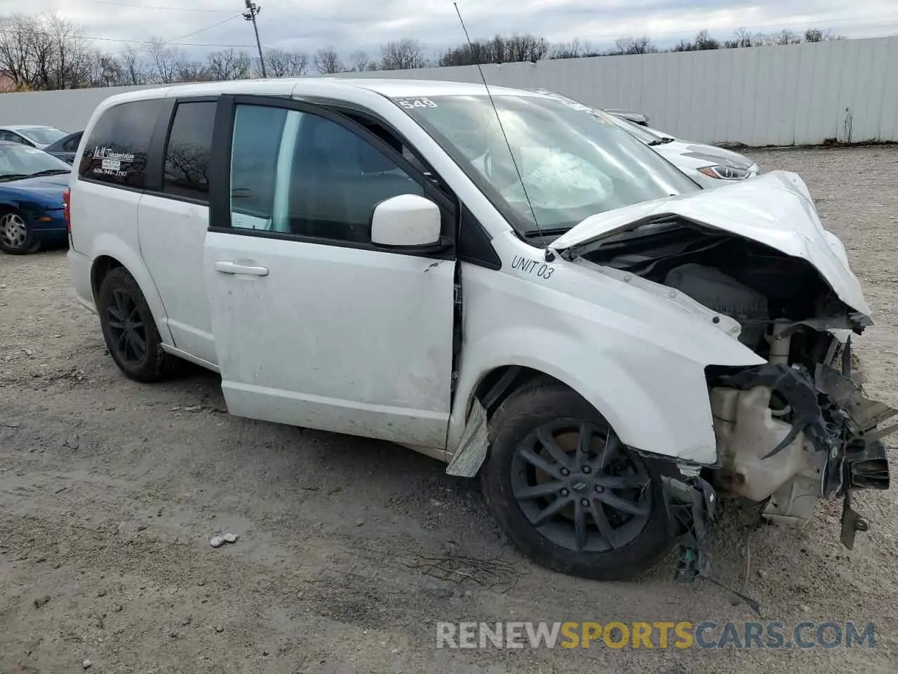 4 Photograph of a damaged car 2C4RDGEG4LR178515 DODGE CARAVAN 2020