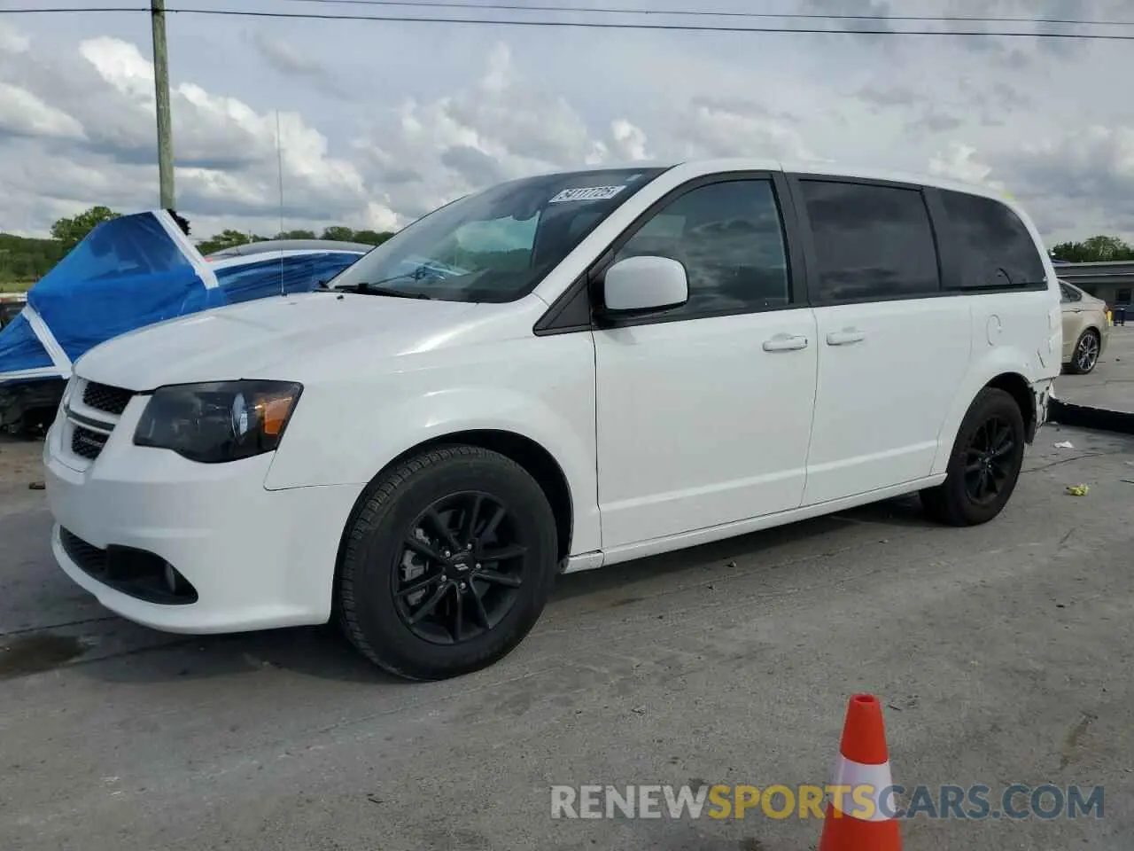 1 Photograph of a damaged car 2C4RDGEG4LR198957 DODGE CARAVAN 2020