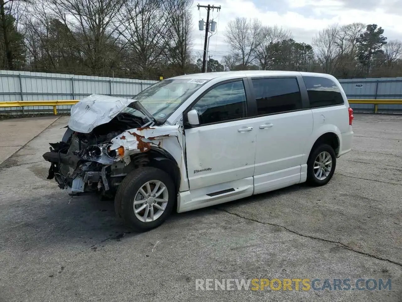 1 Photograph of a damaged car 2C4RDGEG5LR188857 DODGE CARAVAN 2020