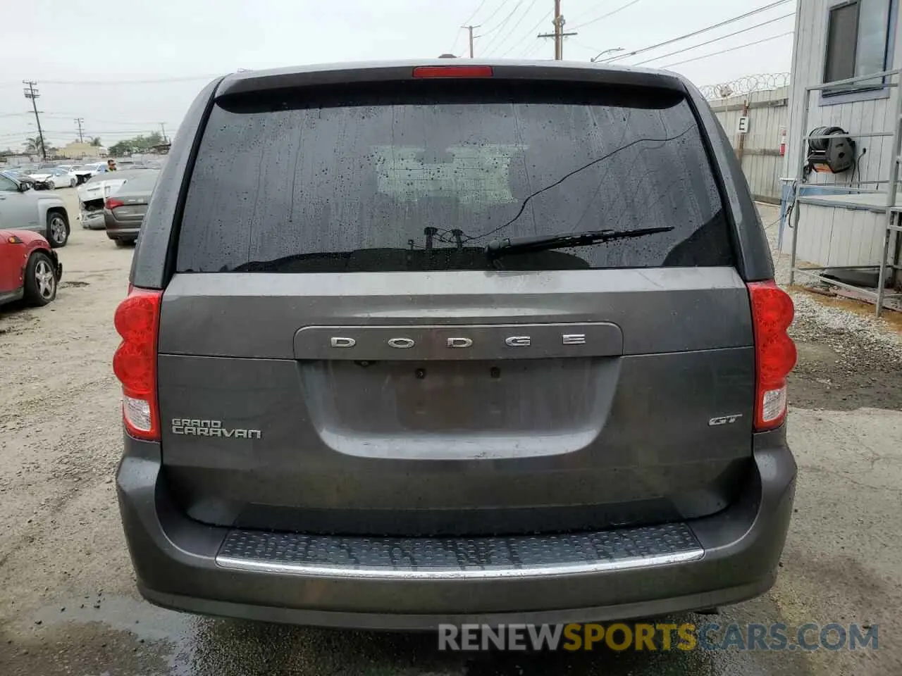 6 Photograph of a damaged car 2C4RDGEG5LR205852 DODGE CARAVAN 2020