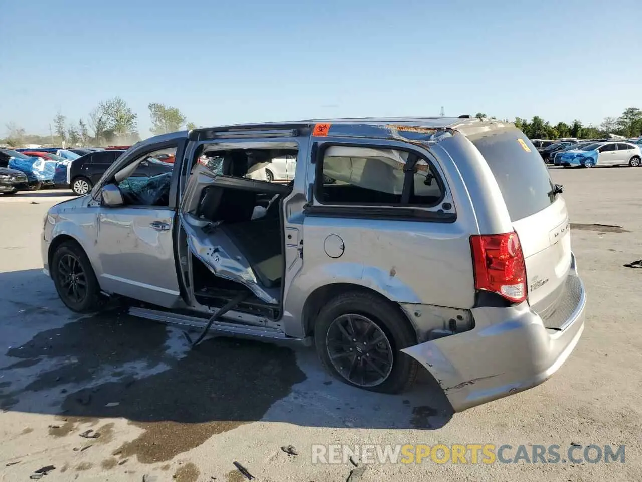 2 Photograph of a damaged car 2C4RDGEG7LR179058 DODGE CARAVAN 2020