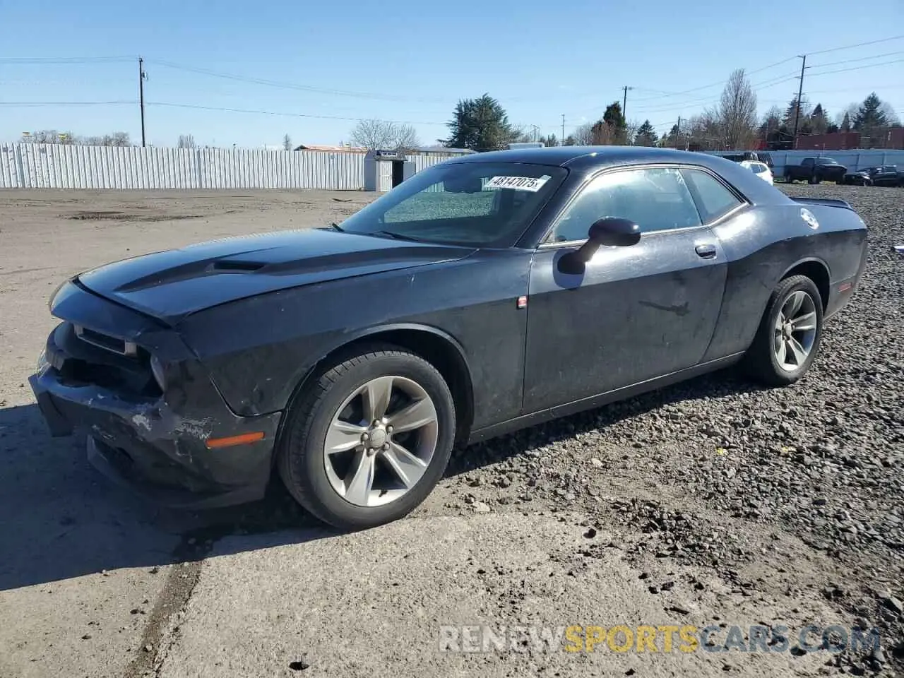 1 Photograph of a damaged car 2C3CDZAG0KH563604 DODGE CHALLENGER 2019