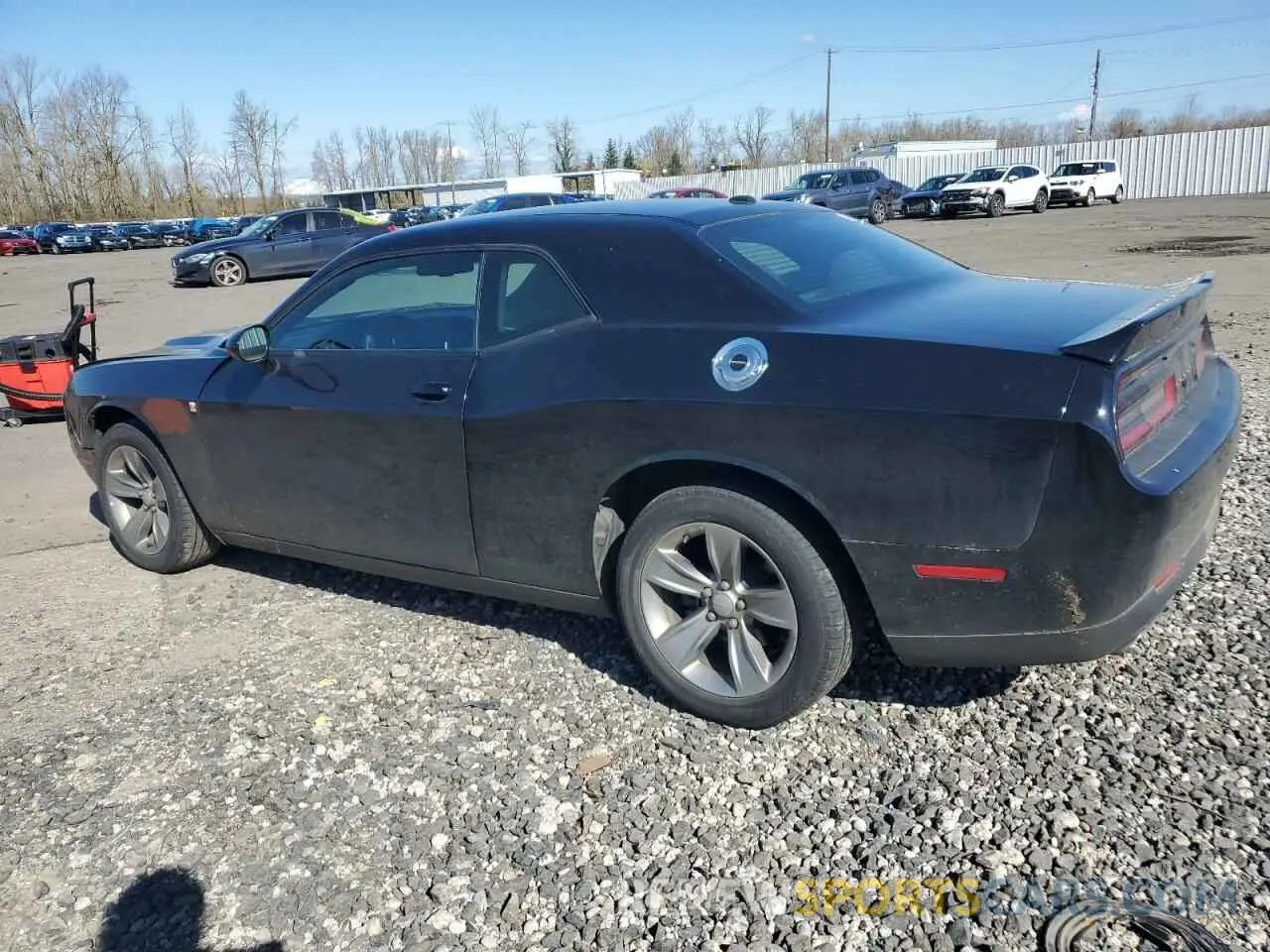 2 Photograph of a damaged car 2C3CDZAG0KH563604 DODGE CHALLENGER 2019