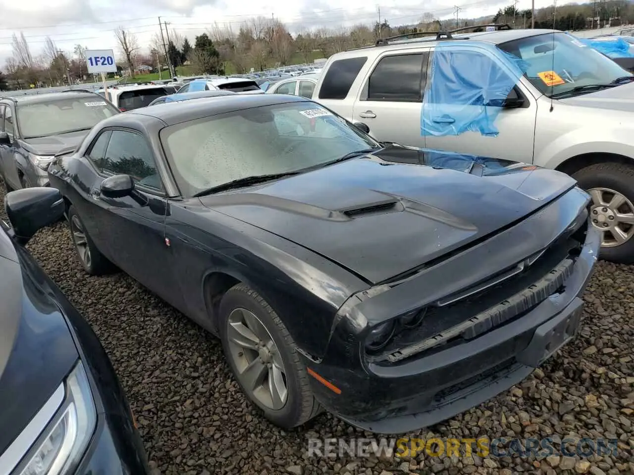 4 Photograph of a damaged car 2C3CDZAG0KH563604 DODGE CHALLENGER 2019