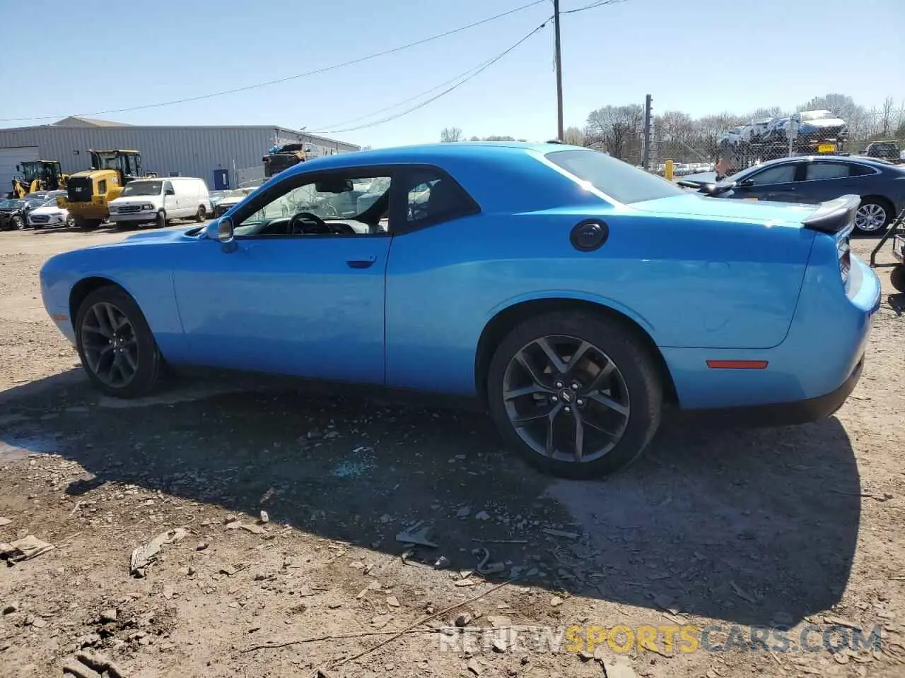 2 Photograph of a damaged car 2C3CDZAG0KH574358 DODGE CHALLENGER 2019