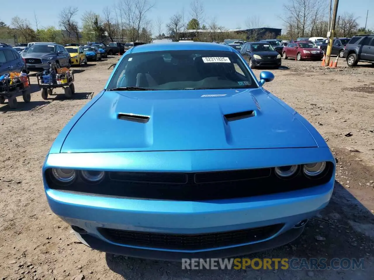 5 Photograph of a damaged car 2C3CDZAG0KH574358 DODGE CHALLENGER 2019