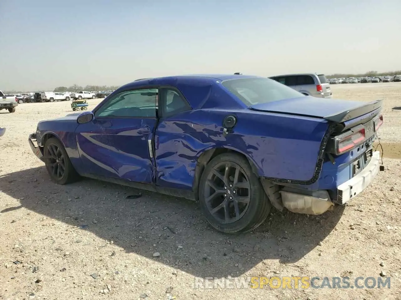 2 Photograph of a damaged car 2C3CDZAG0KH574702 DODGE CHALLENGER 2019