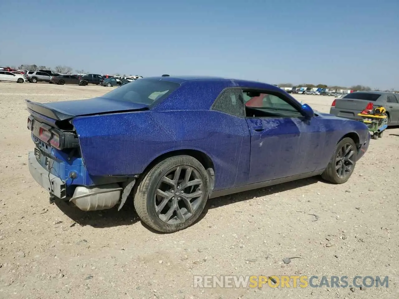 3 Photograph of a damaged car 2C3CDZAG0KH574702 DODGE CHALLENGER 2019