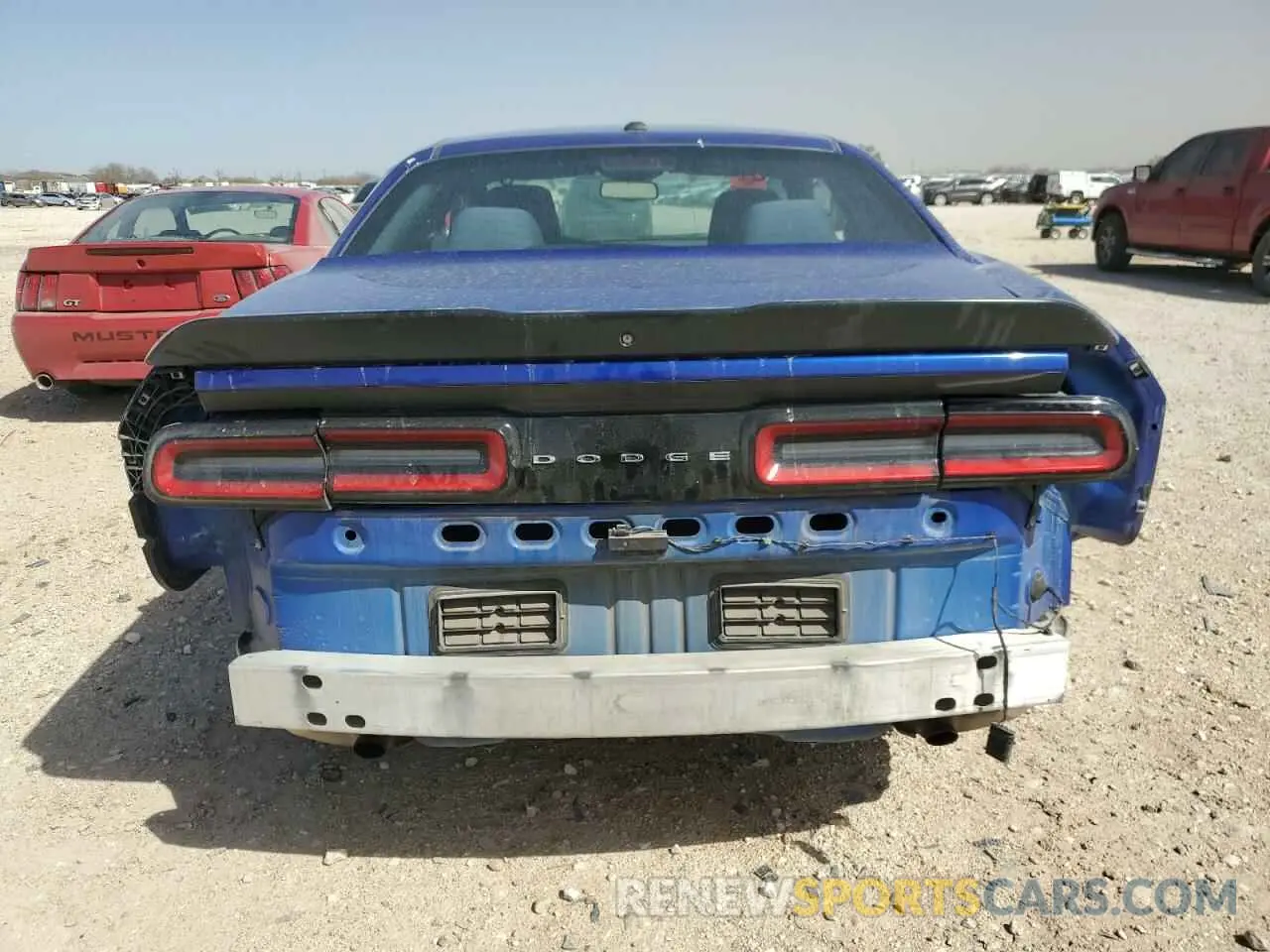 6 Photograph of a damaged car 2C3CDZAG0KH574702 DODGE CHALLENGER 2019