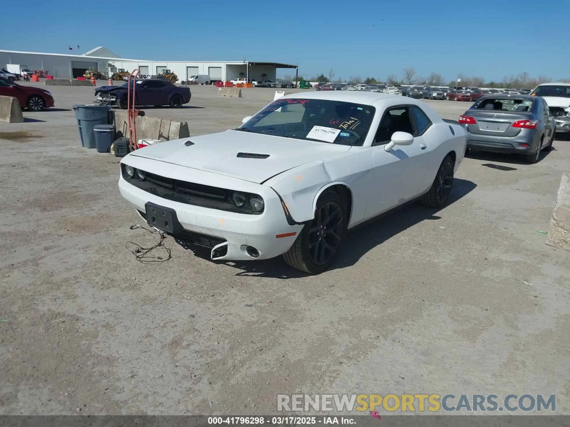 6 Photograph of a damaged car 2C3CDZAG0KH587336 DODGE CHALLENGER 2019