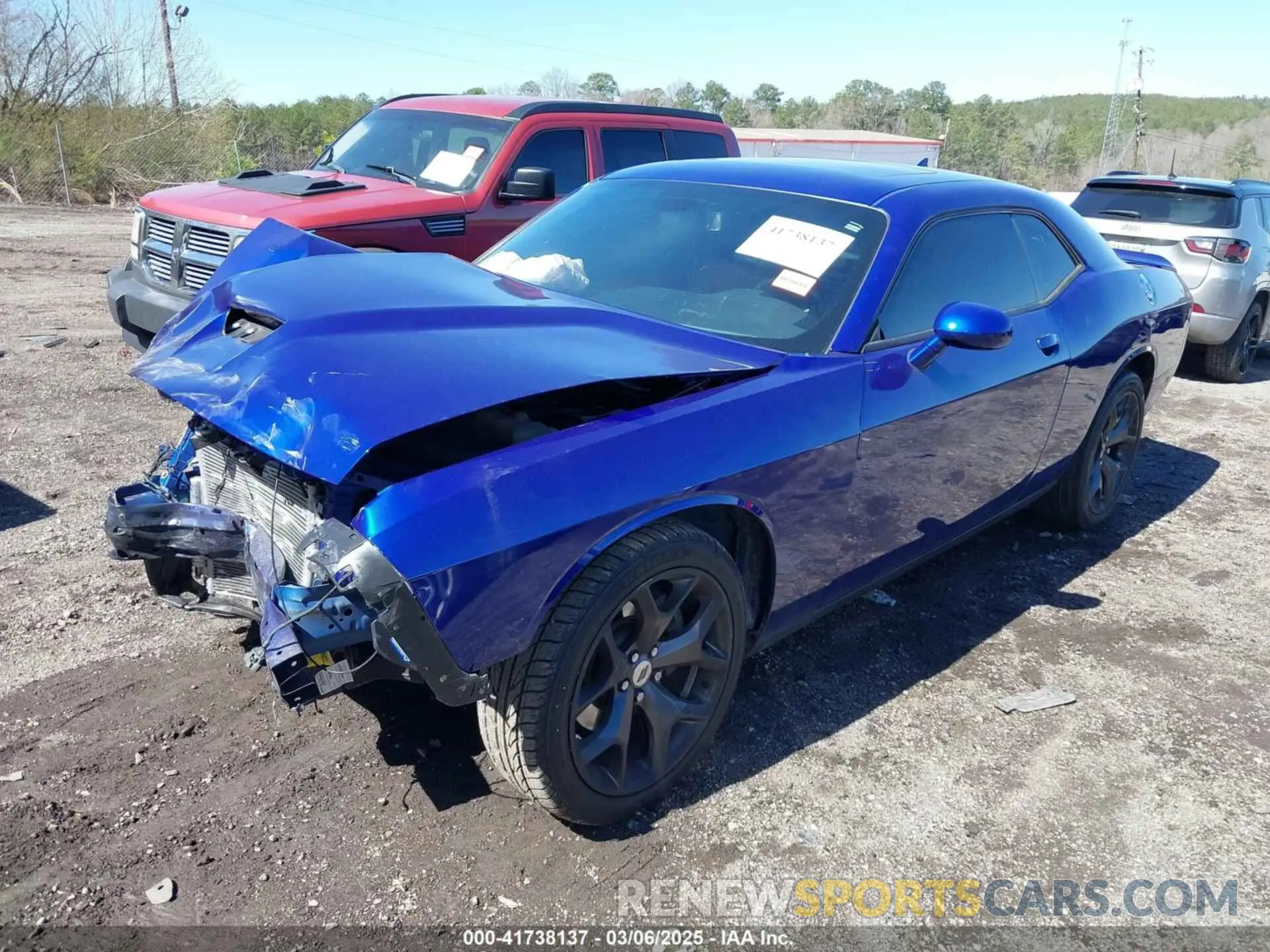 2 Photograph of a damaged car 2C3CDZAG0KH663394 DODGE CHALLENGER 2019
