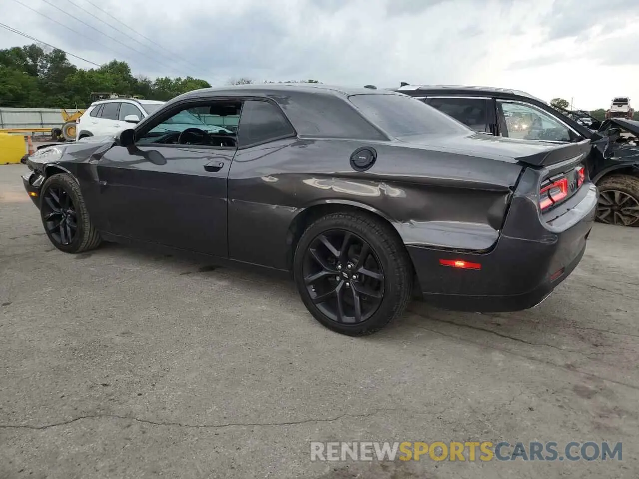 2 Photograph of a damaged car 2C3CDZAG0KH735601 DODGE CHALLENGER 2019