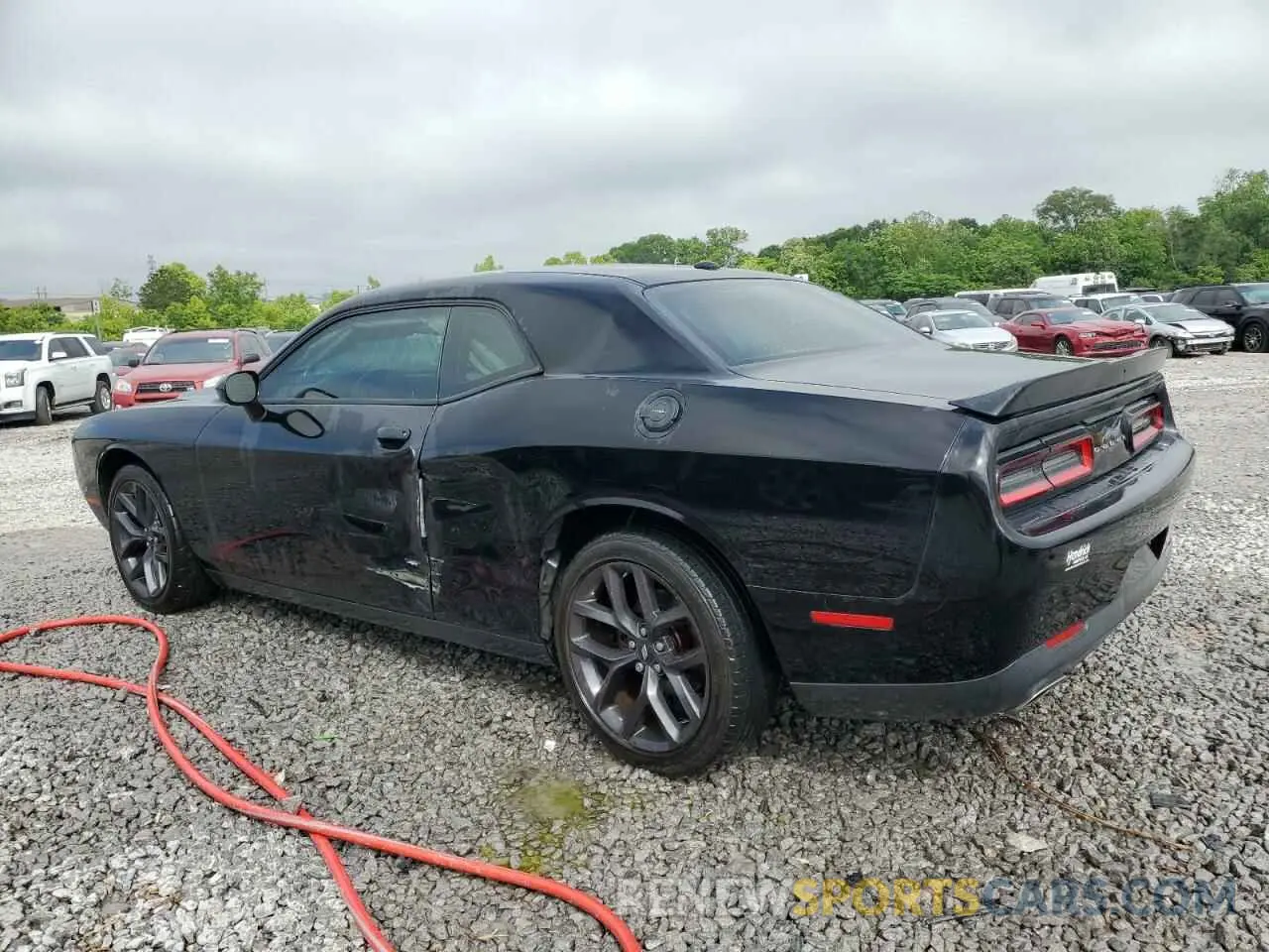 2 Photograph of a damaged car 2C3CDZAG1KH551431 DODGE CHALLENGER 2019