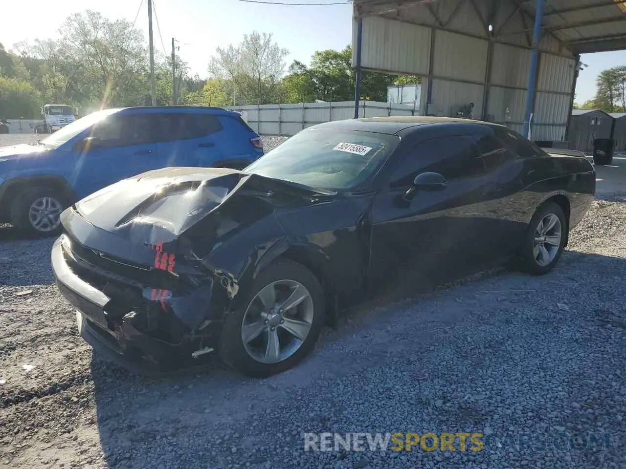 1 Photograph of a damaged car 2C3CDZAG1KH669284 DODGE CHALLENGER 2019