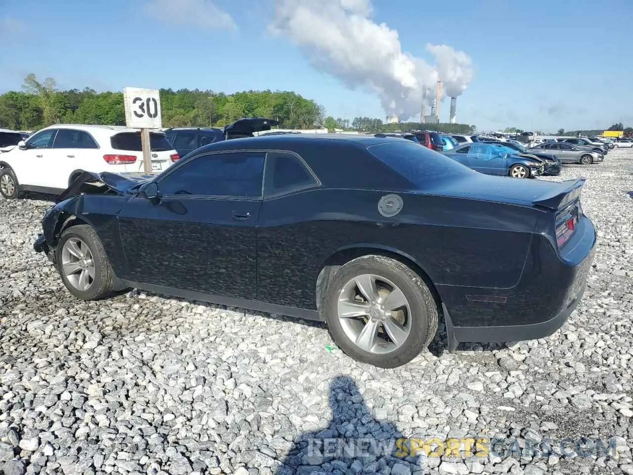 2 Photograph of a damaged car 2C3CDZAG1KH669284 DODGE CHALLENGER 2019