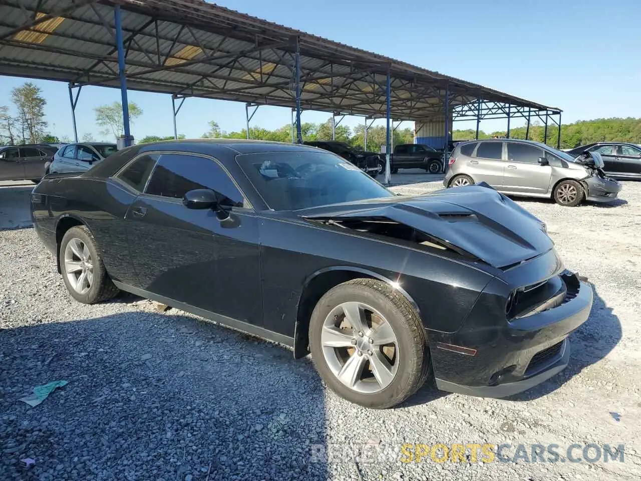 4 Photograph of a damaged car 2C3CDZAG1KH669284 DODGE CHALLENGER 2019