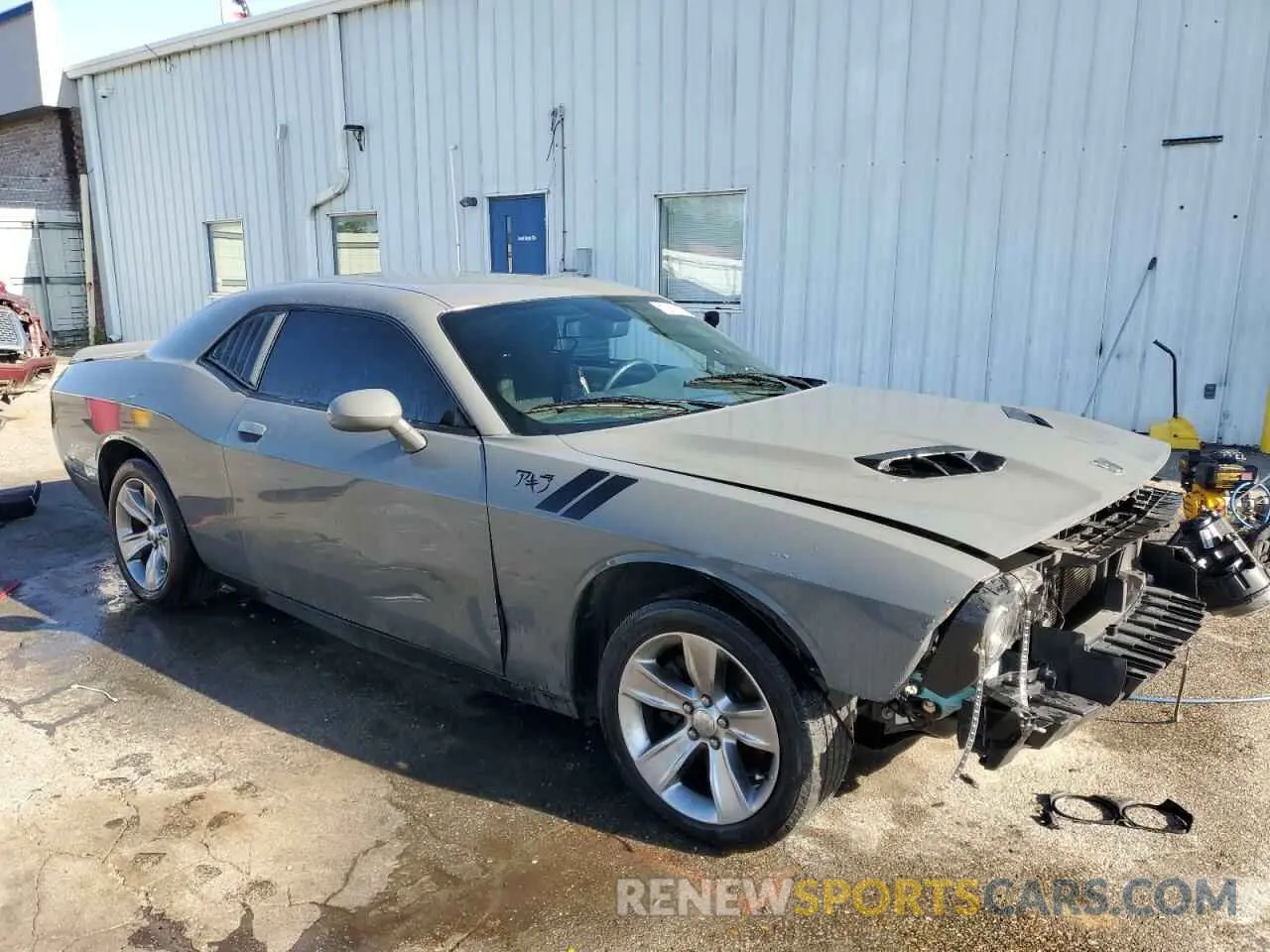 4 Photograph of a damaged car 2C3CDZAG2KH524724 DODGE CHALLENGER 2019