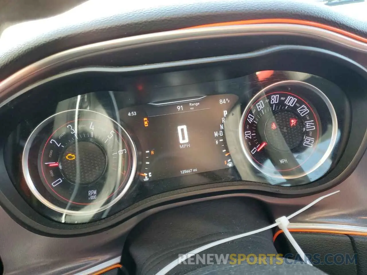 9 Photograph of a damaged car 2C3CDZAG2KH524724 DODGE CHALLENGER 2019