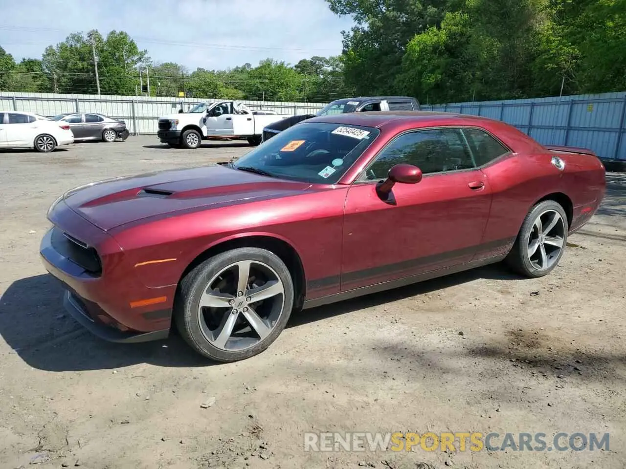 1 Photograph of a damaged car 2C3CDZAG2KH626203 DODGE CHALLENGER 2019