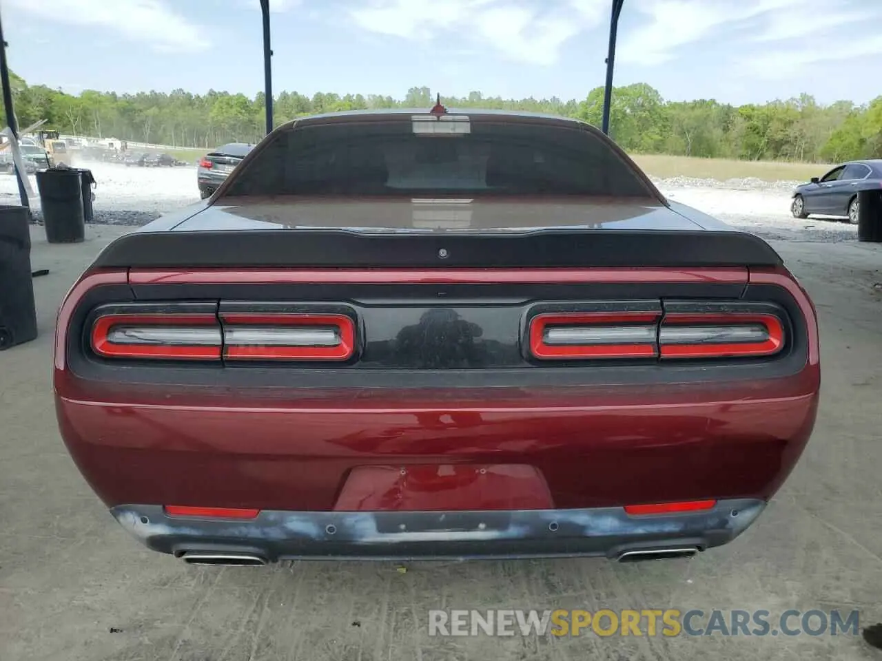 6 Photograph of a damaged car 2C3CDZAG2KH684540 DODGE CHALLENGER 2019
