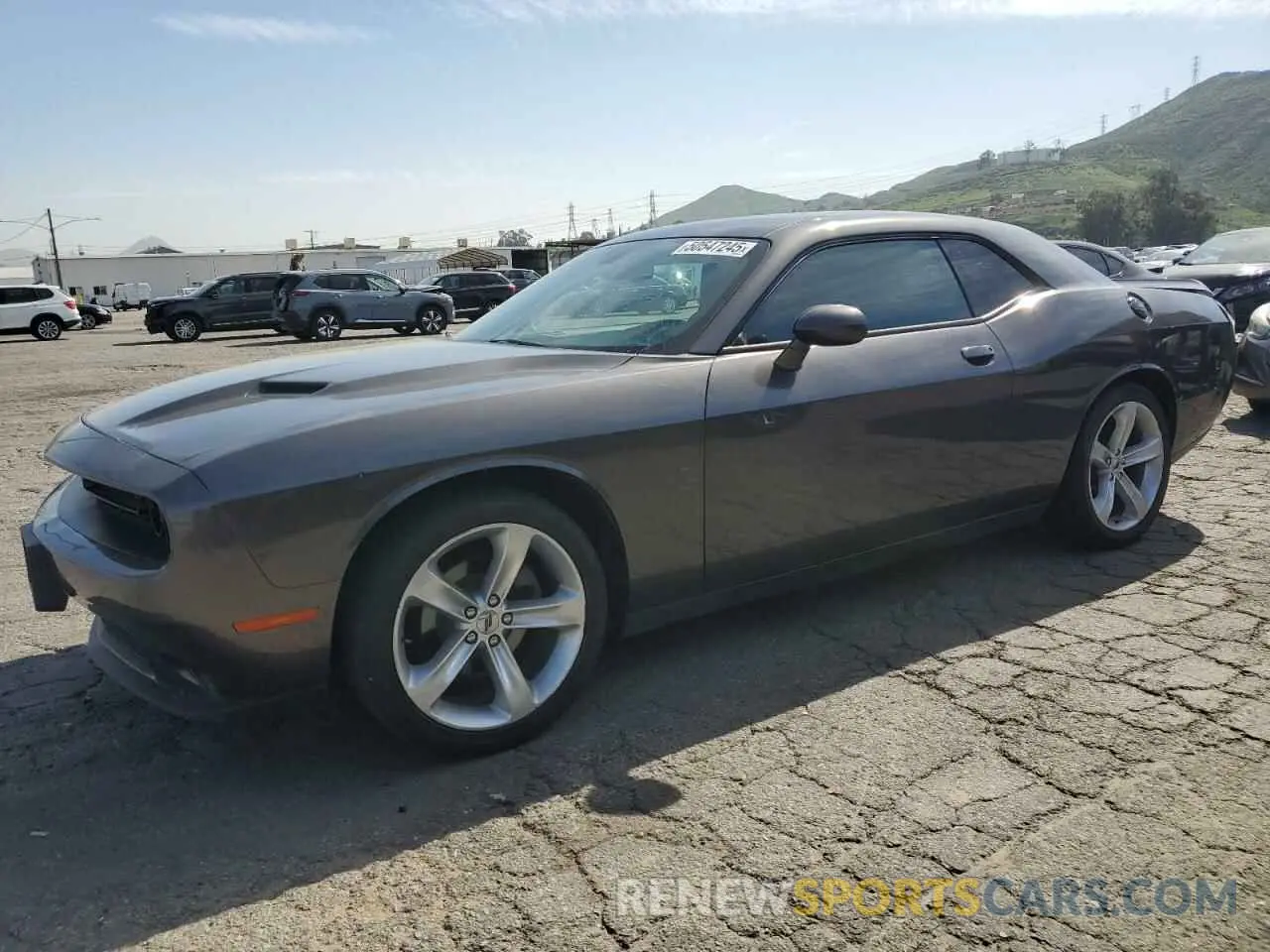 1 Photograph of a damaged car 2C3CDZAG2KH699815 DODGE CHALLENGER 2019