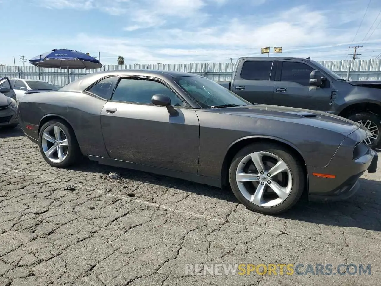 4 Photograph of a damaged car 2C3CDZAG2KH699815 DODGE CHALLENGER 2019