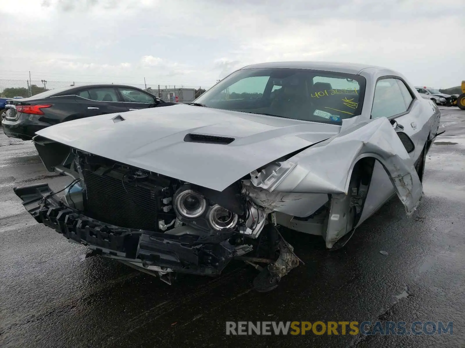 2 Photograph of a damaged car 2C3CDZAG2KH751170 DODGE CHALLENGER 2019