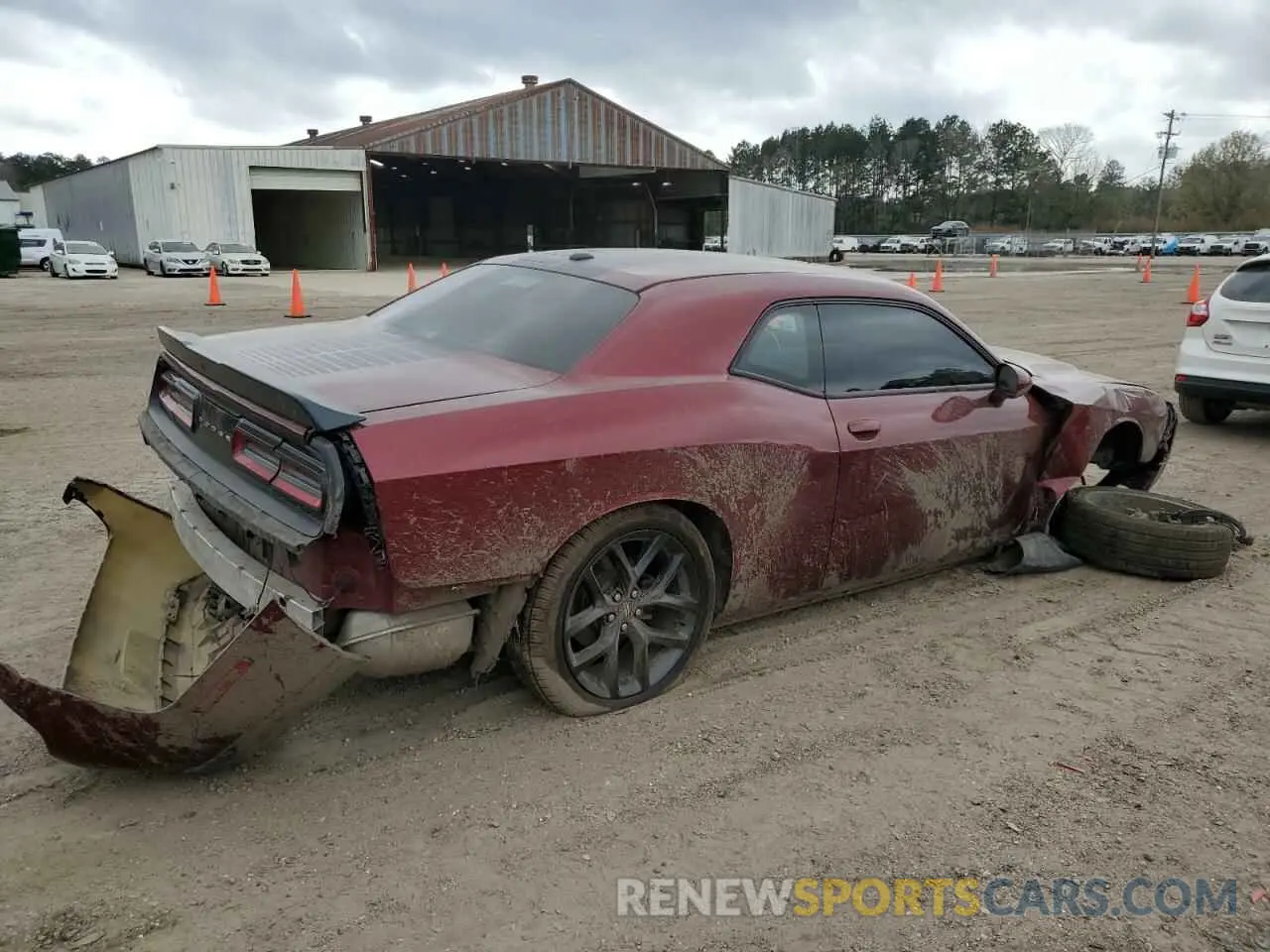 3 Photograph of a damaged car 2C3CDZAG3KH503784 DODGE CHALLENGER 2019