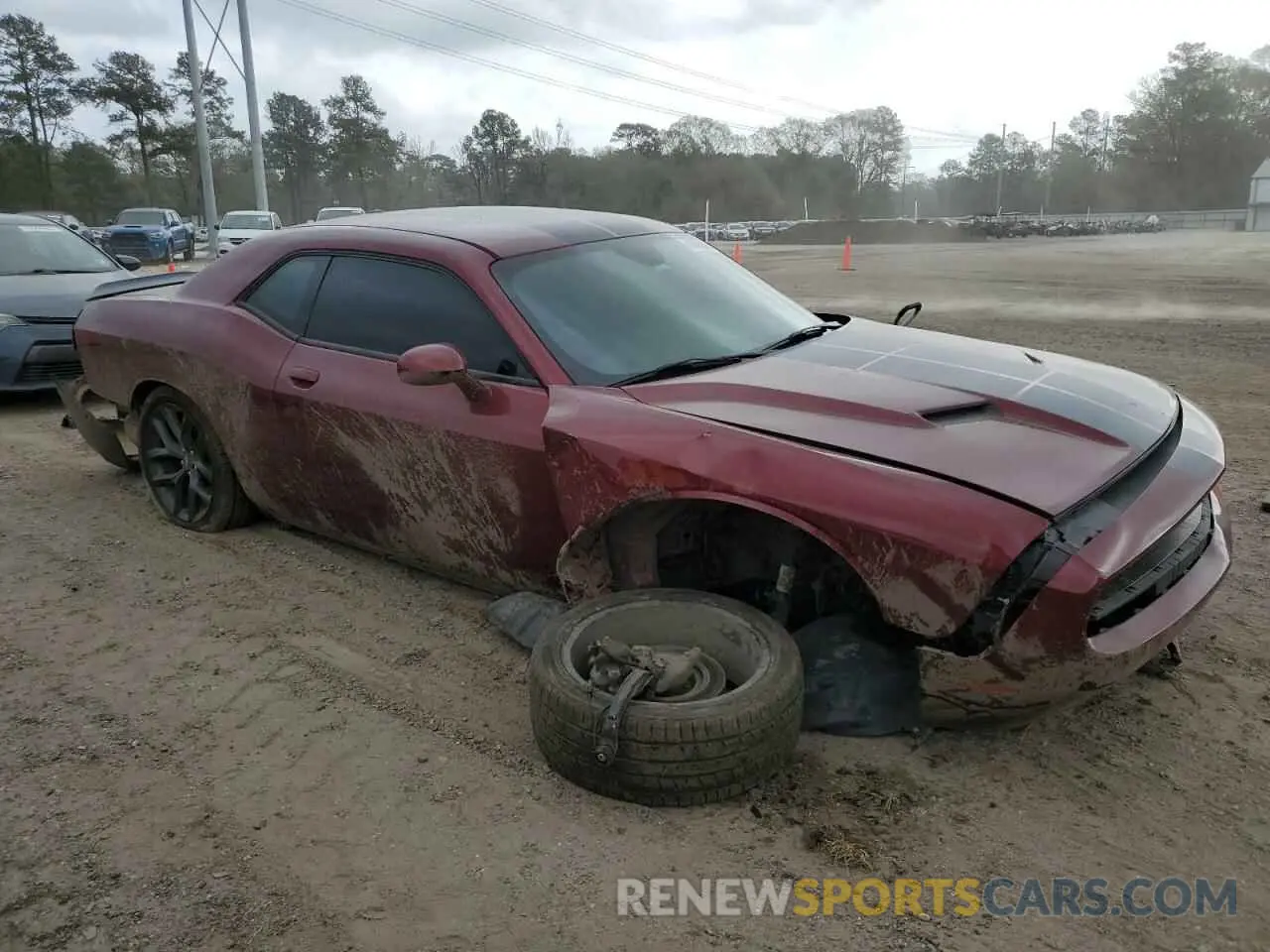 4 Photograph of a damaged car 2C3CDZAG3KH503784 DODGE CHALLENGER 2019