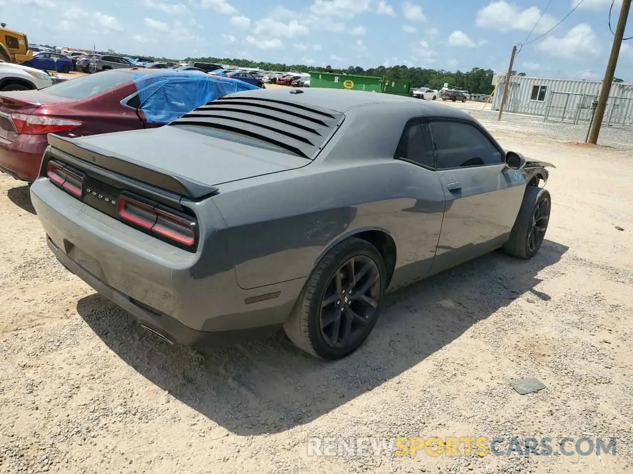 3 Photograph of a damaged car 2C3CDZAG3KH541547 DODGE CHALLENGER 2019