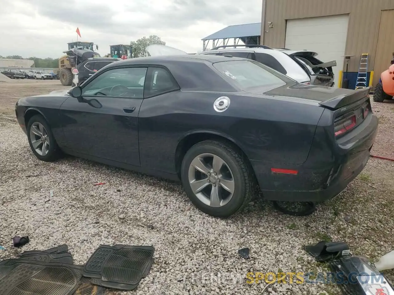 2 Photograph of a damaged car 2C3CDZAG3KH551866 DODGE CHALLENGER 2019
