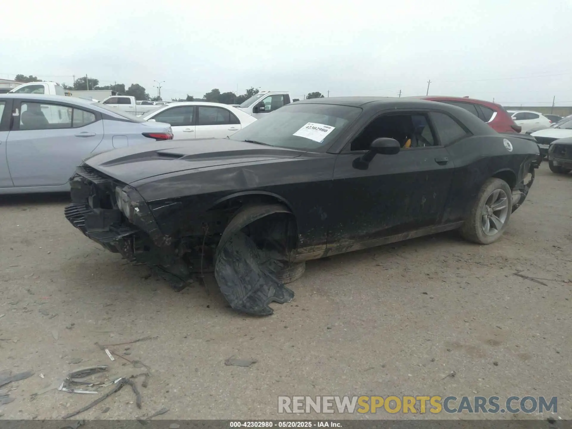 2 Photograph of a damaged car 2C3CDZAG3KH616263 DODGE CHALLENGER 2019