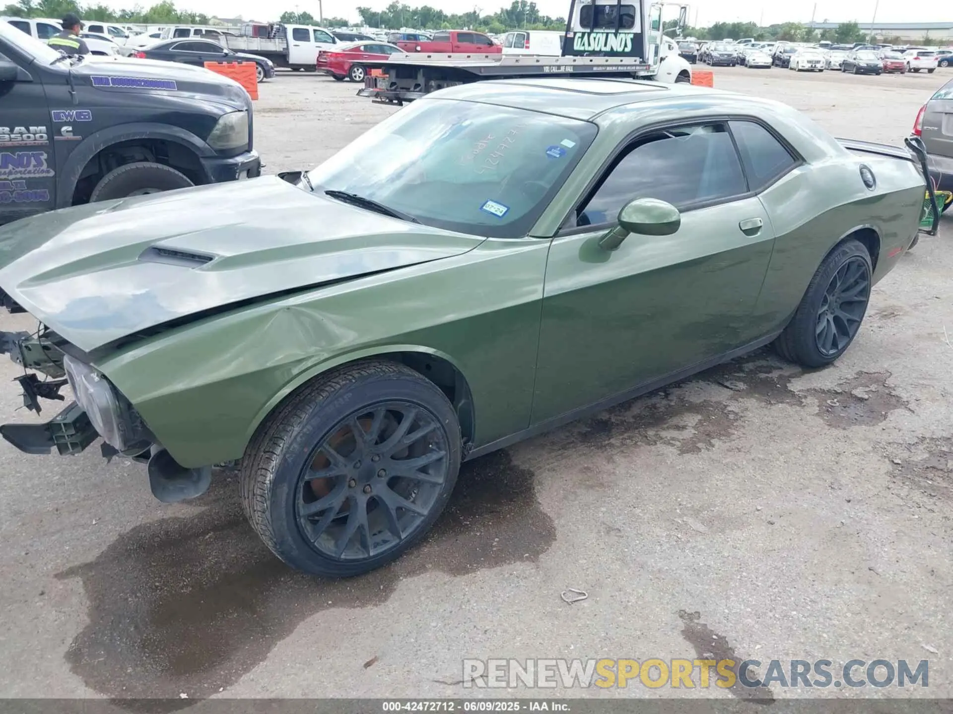 2 Photograph of a damaged car 2C3CDZAG3KH632849 DODGE CHALLENGER 2019